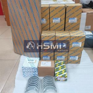 6D105/4D105 engine 4-6 matching cylinder liner piston overhaul kit with main and conrod bearings for Komatsu PC200 6136-31-2112,6136-31-2111,6137-32-2110,6137-32-2130,6137-32-2130,6130-22-2310,6136-31-2110,6137-22-2210 ,6136-21-2210,6137-31-2032