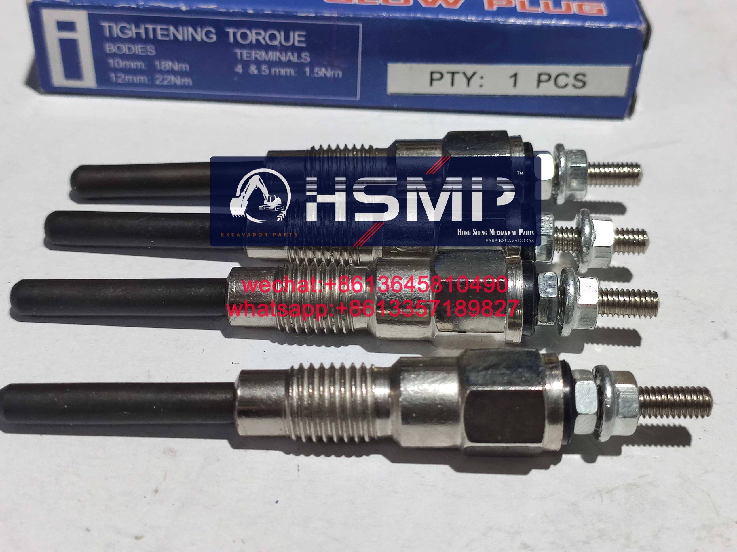 01-164-scaled-1.jpg HSMP Kubota Engine D1503/D1703/3D17 Glow Plug & Oil Seal Part No 19077-65510/19077-65513