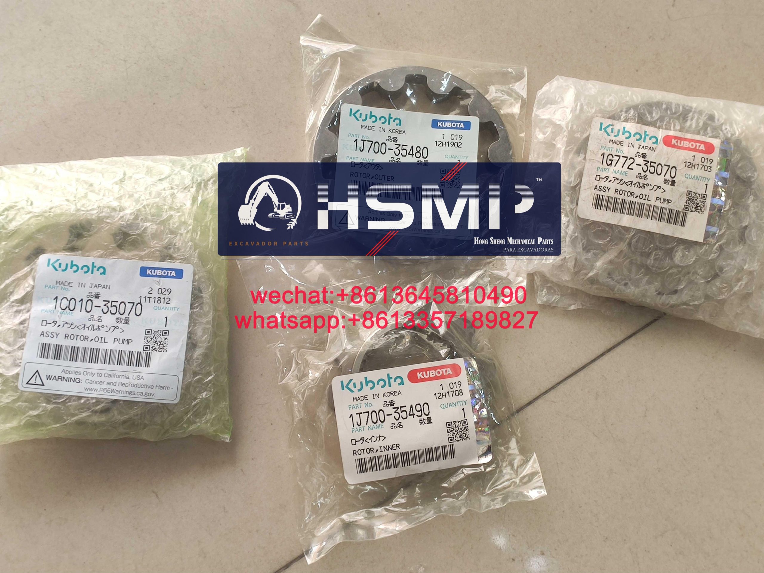 HSMP Excavator Parts China