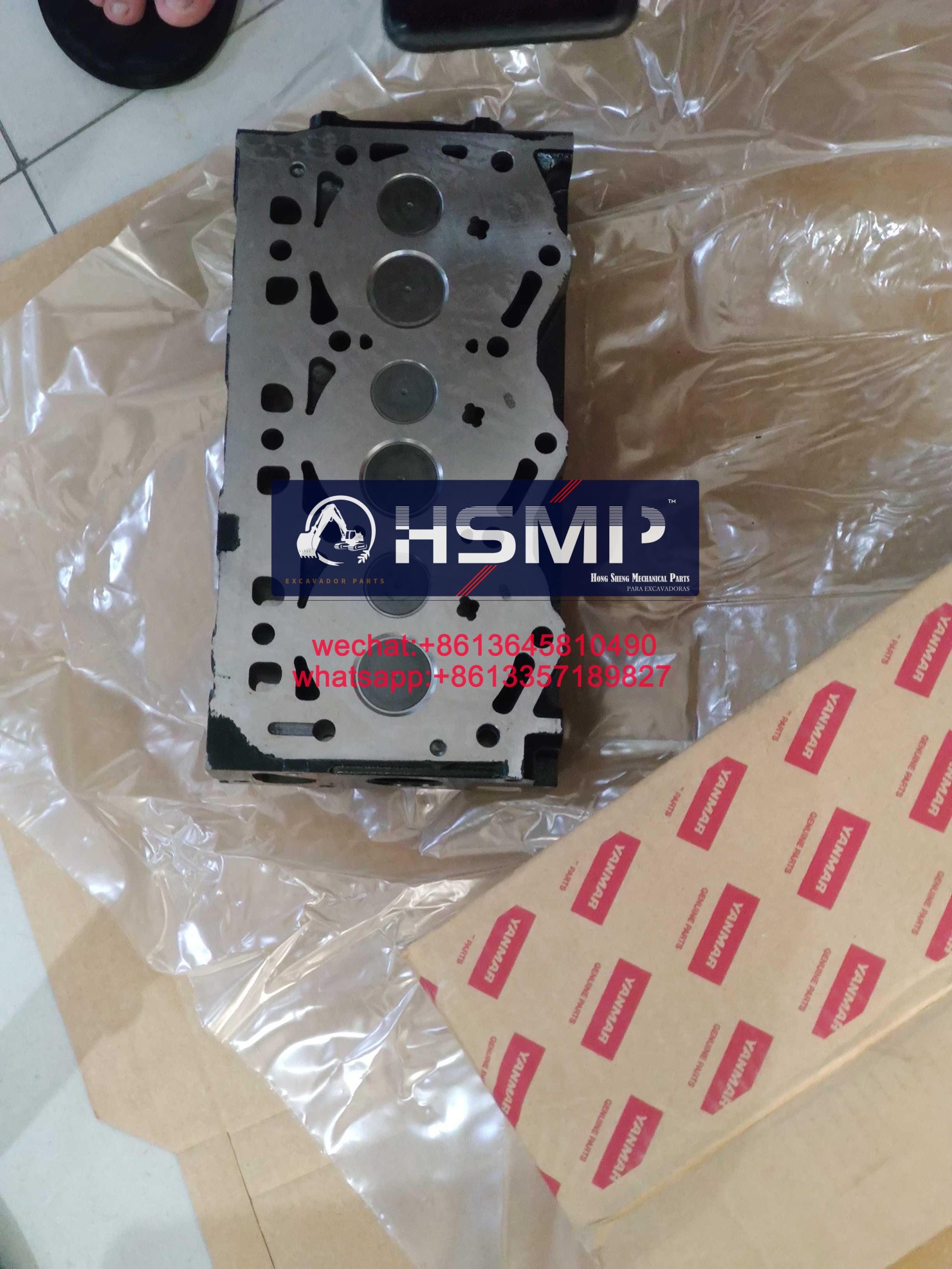 01-346-scaled-1.jpg HSMP Yanmar Engine 3TNV76/3TNV82/3TNE68 Cylinder Head & Assembly