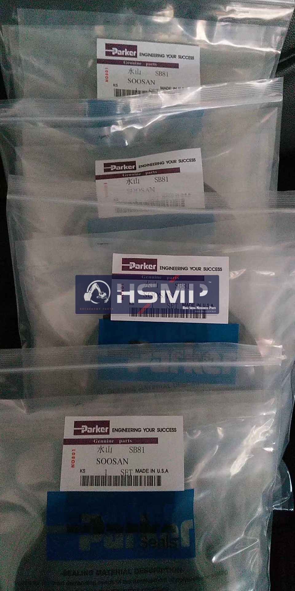 Recambios para excavadoras HSMP, China