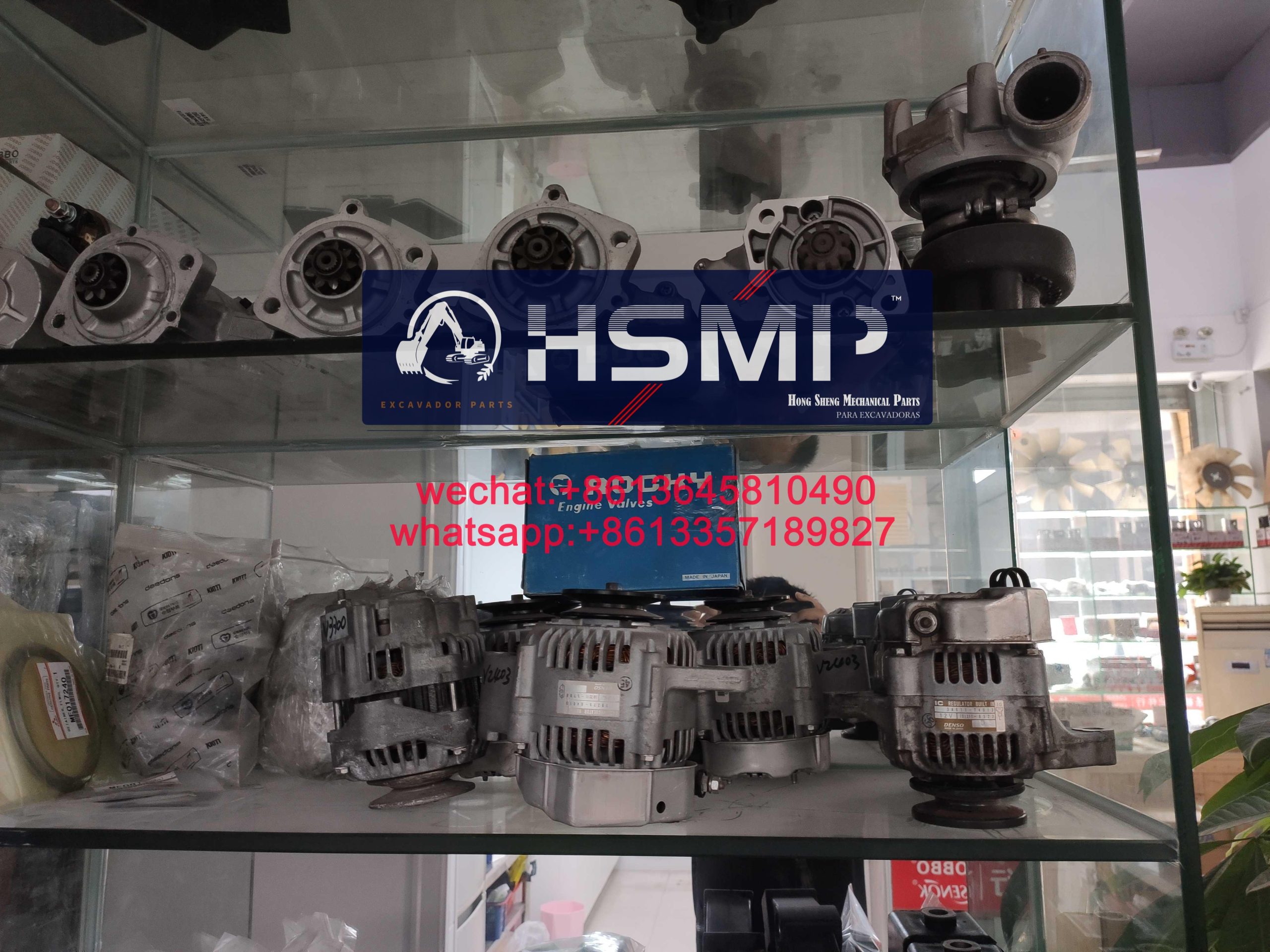 02-189-scaled-1.jpg HSMP Kubota Engine V2203/V2403 Starter Motor Part No 1G911-63010/1G911-63012/17381-63012