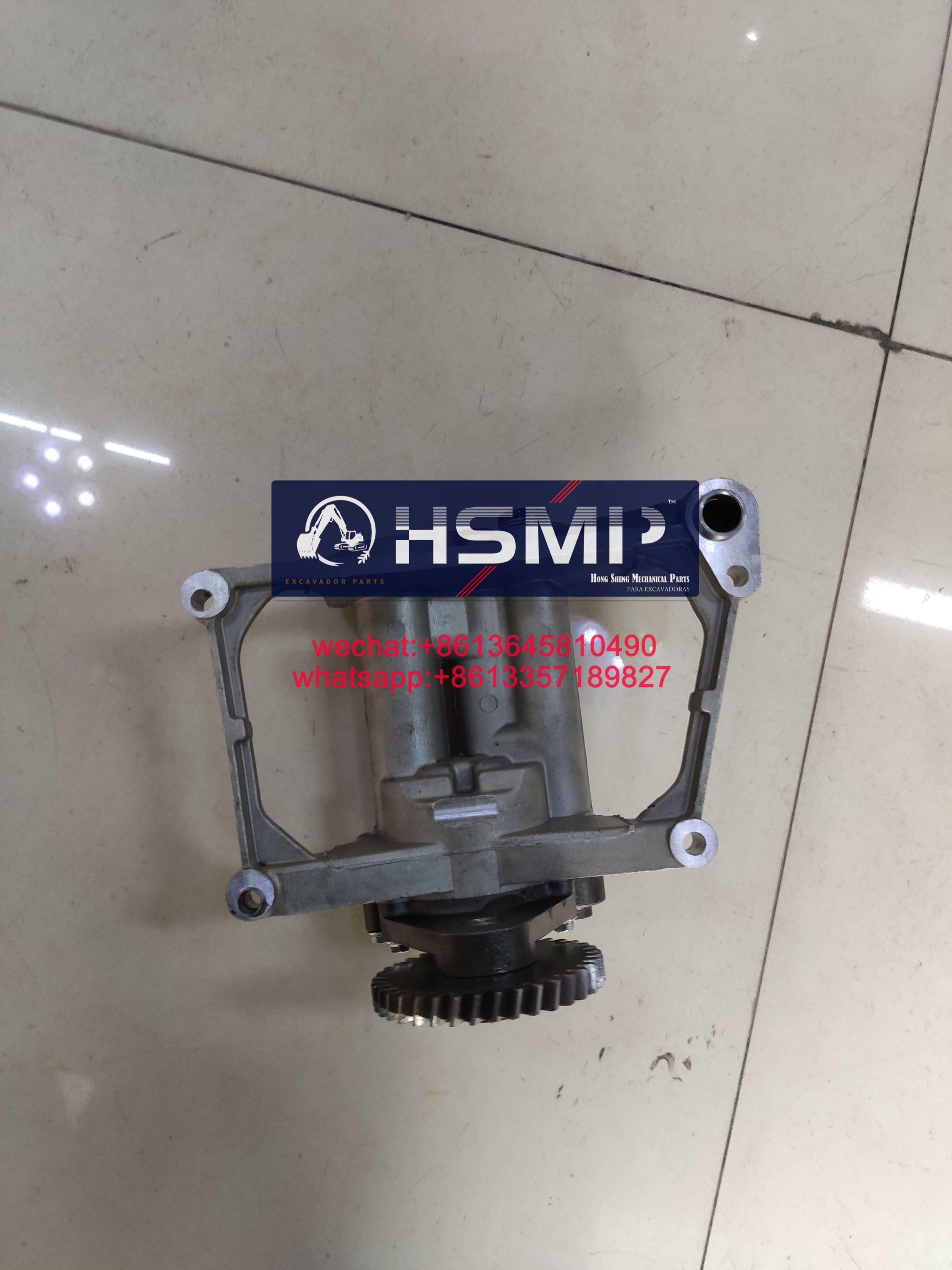 02-225-scaled-1.jpg HSMP Caterpillar Engine D2323/D2110/3D21/C6.6/C7.1/1106 Oil Pump Part No T416639