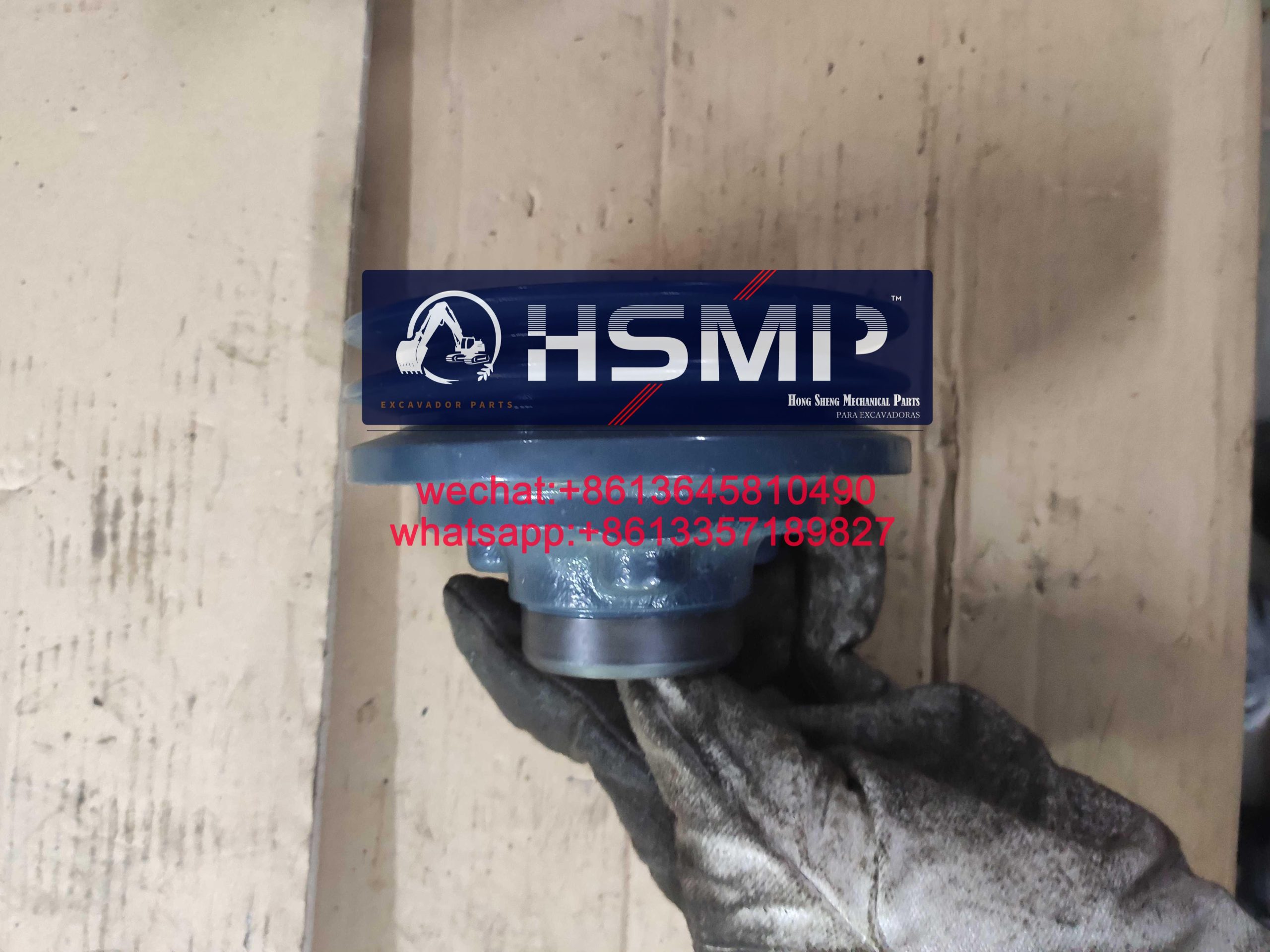 02-270-scaled-1.jpg HSMP Kubota Engine V3300/V3800 Crankshaft Pulley & Fan Pulley Part No 1C050-23010