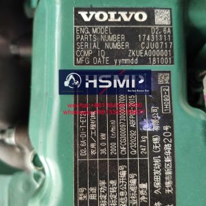 HSMP Kubota Engine D2.6A Assembly