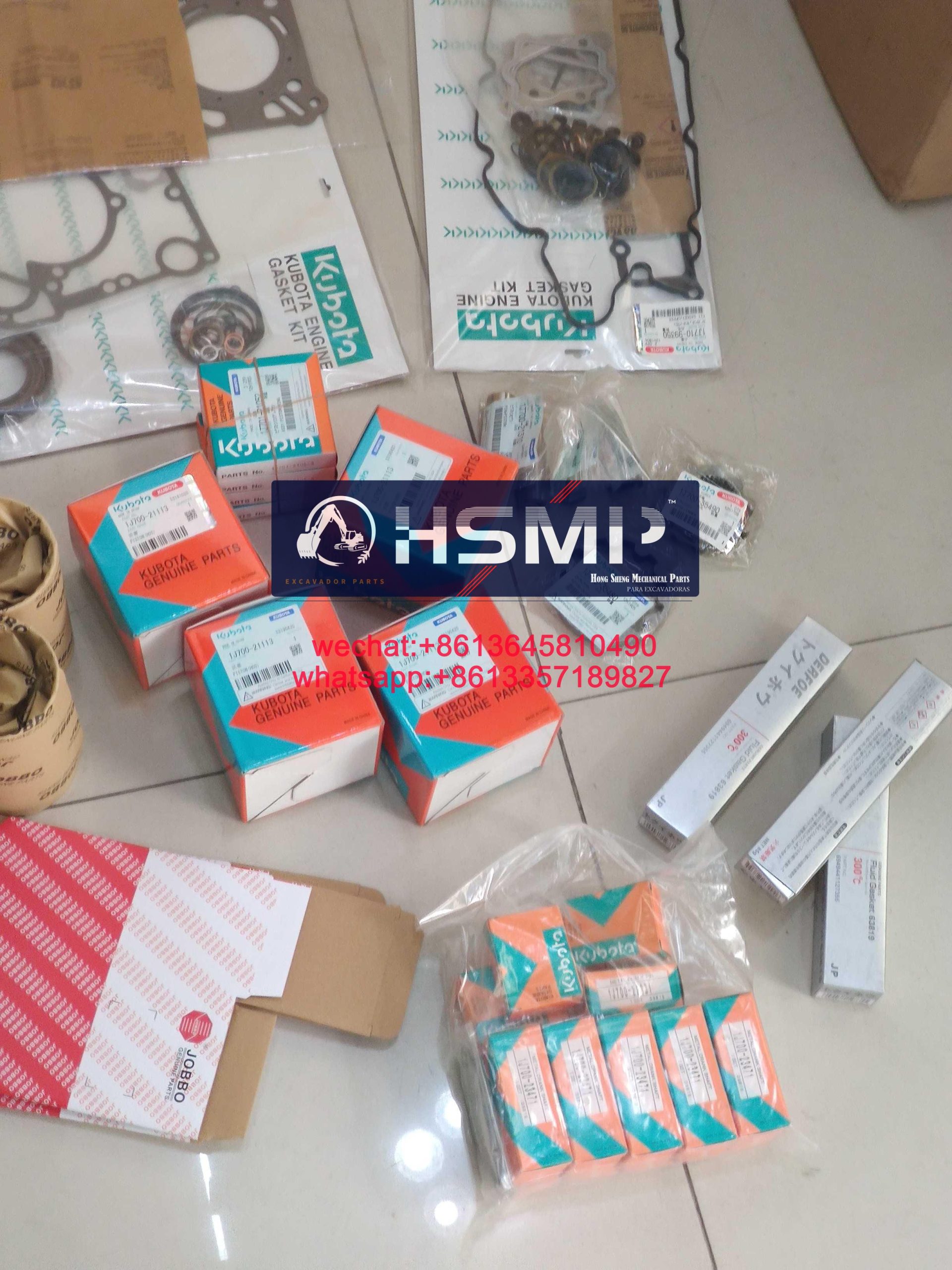 02-31-scaled-1.jpg HSMP Kubota Engine V3307 Piston Ring & Cylinder Liner Repair Kit & Oil Pump Part No 1J751-21110/1J407-21777