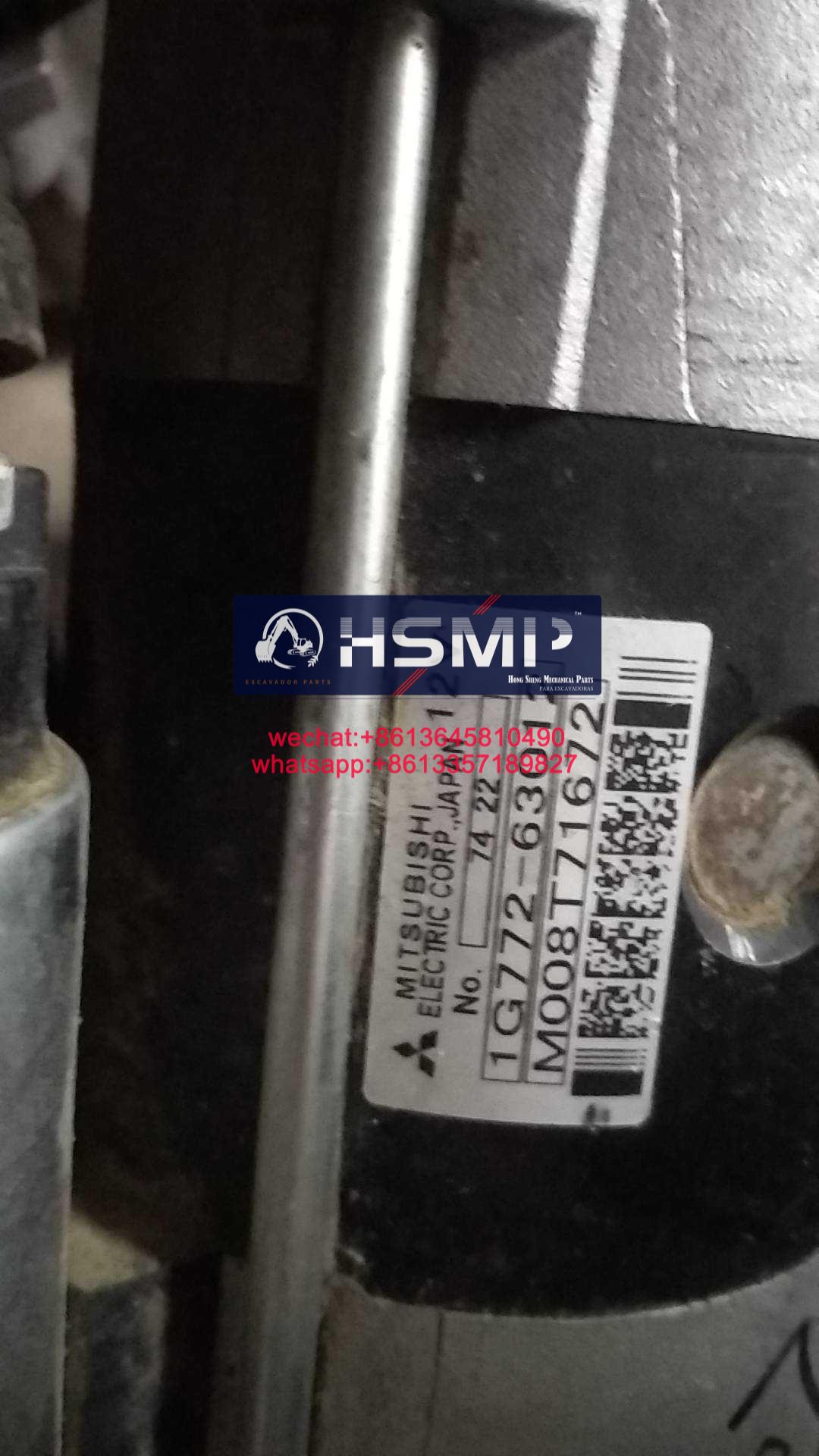 HSMP Excavator Parts China