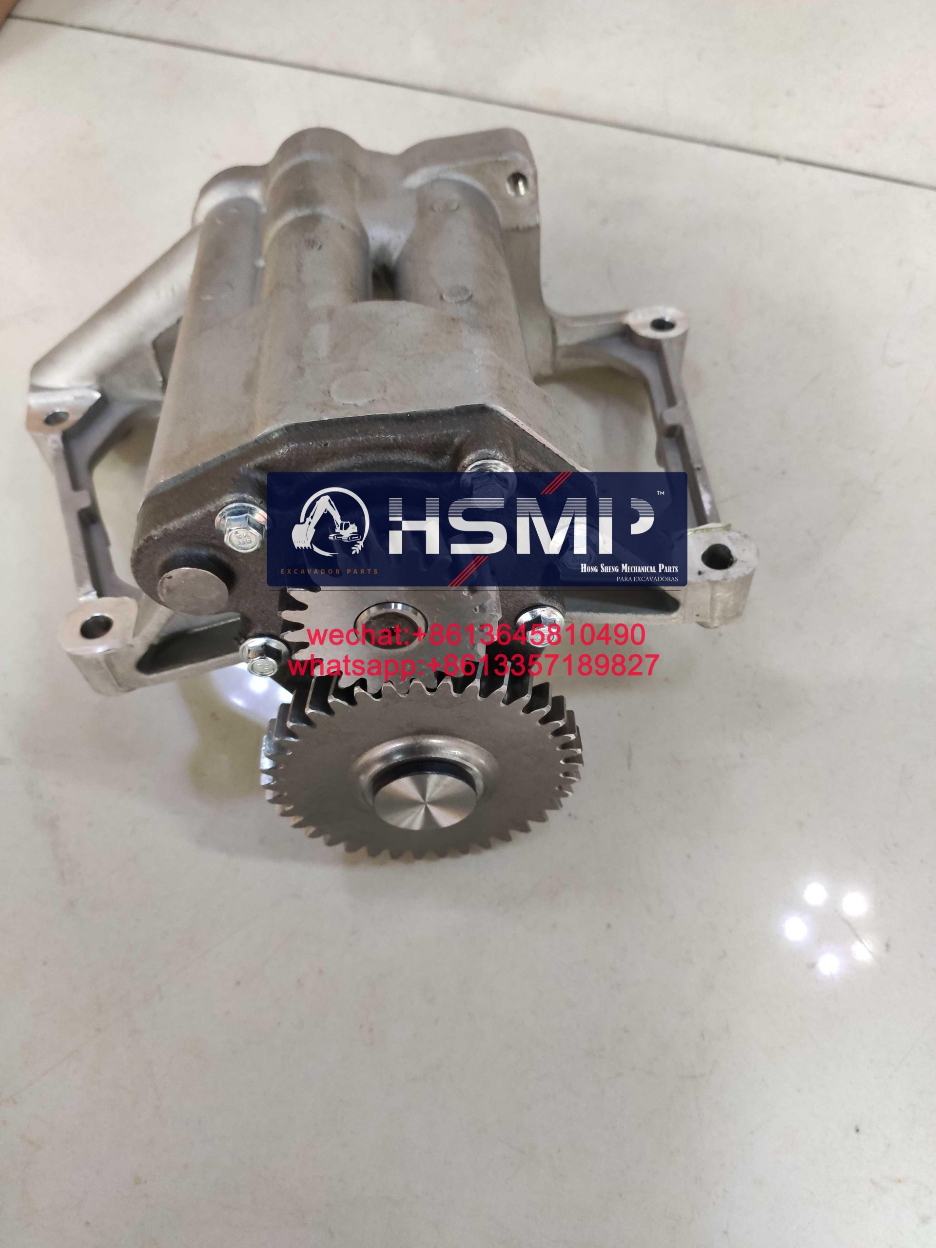 03-160-scaled-1.jpg HSMP Caterpillar Engine D2323/D2110/3D21/C6.6/C7.1/1106 Oil Pump Part No T416639