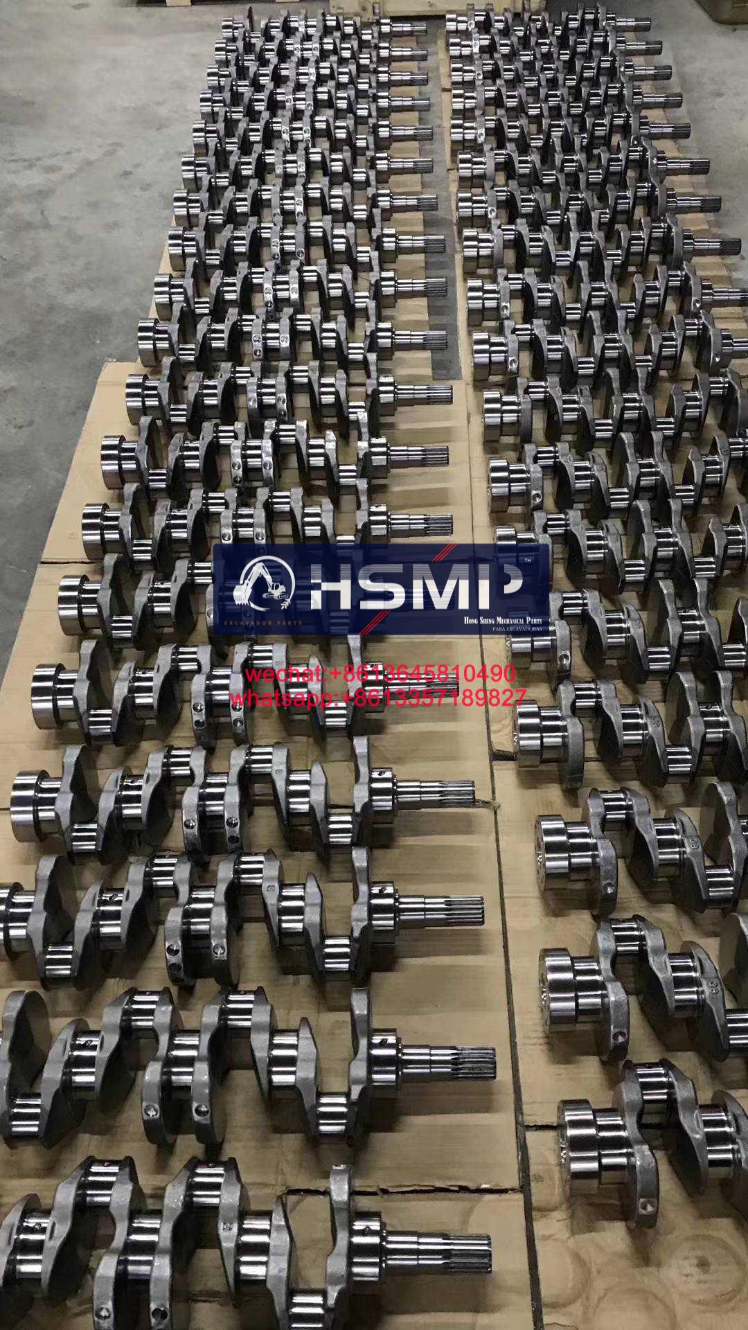 03-198-1.jpg HSMP Kubota Engine V3800 Crankshaft & Connecting Rod & Camshaft