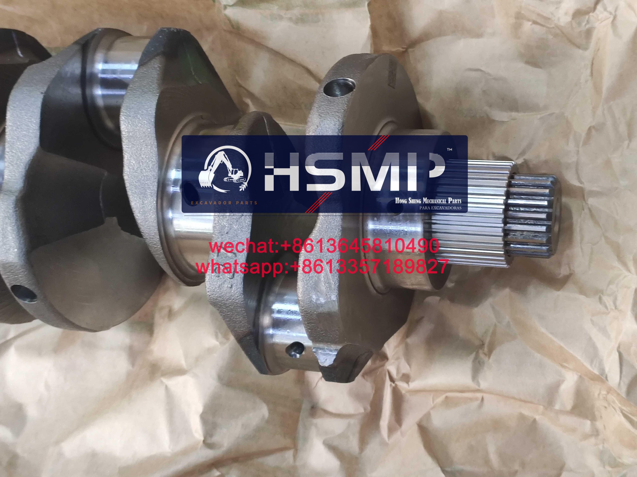 03-207-scaled-1.jpg HSMP Kubota Engine V2607 Crankshaft & Connecting Rod & Engine Rebuild Kit