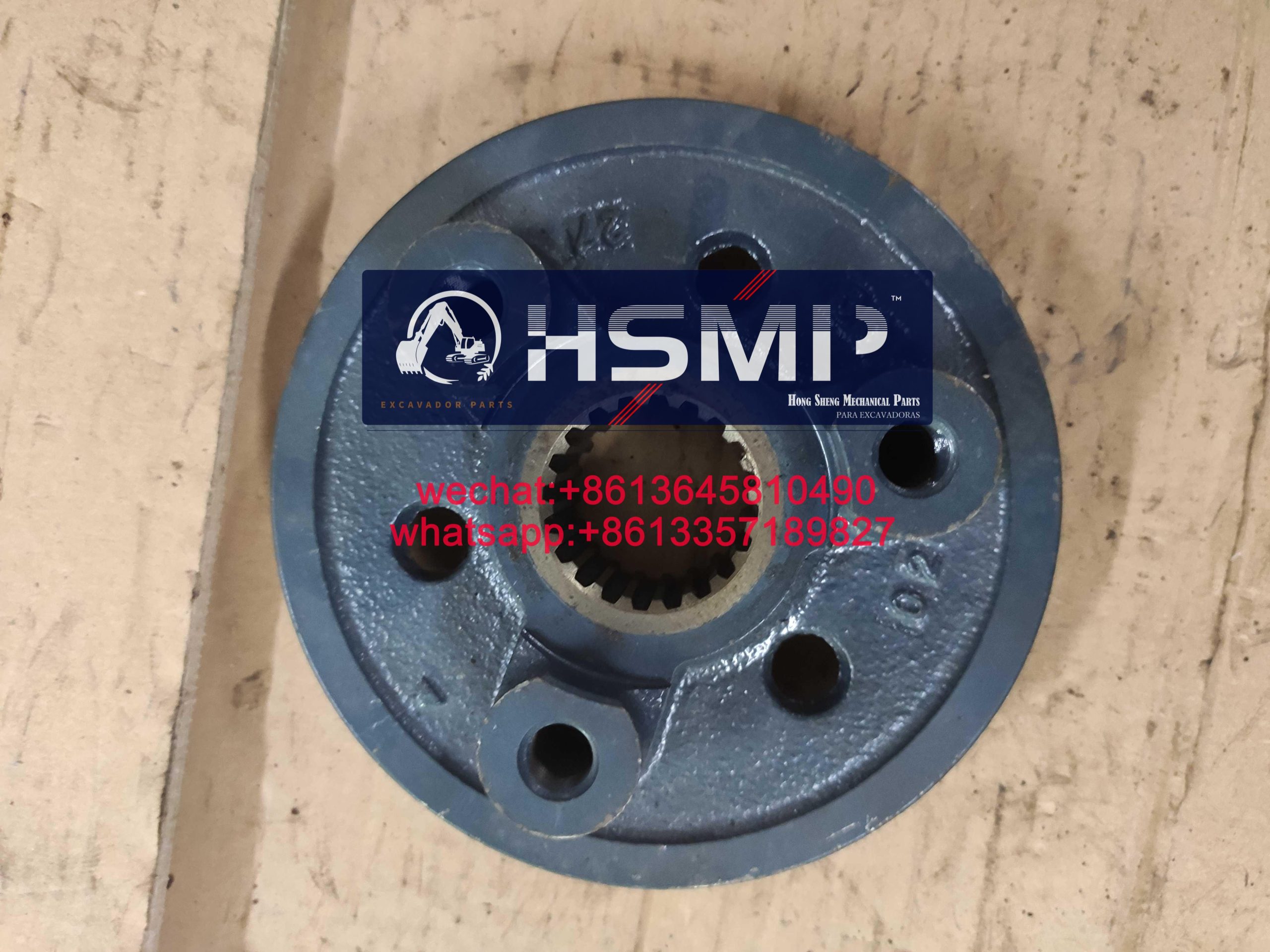 04-145-scaled-1.jpg HSMP Kubota Engine V3300/V3800 Crankshaft Pulley & Fan Pulley Part No 1C050-23010