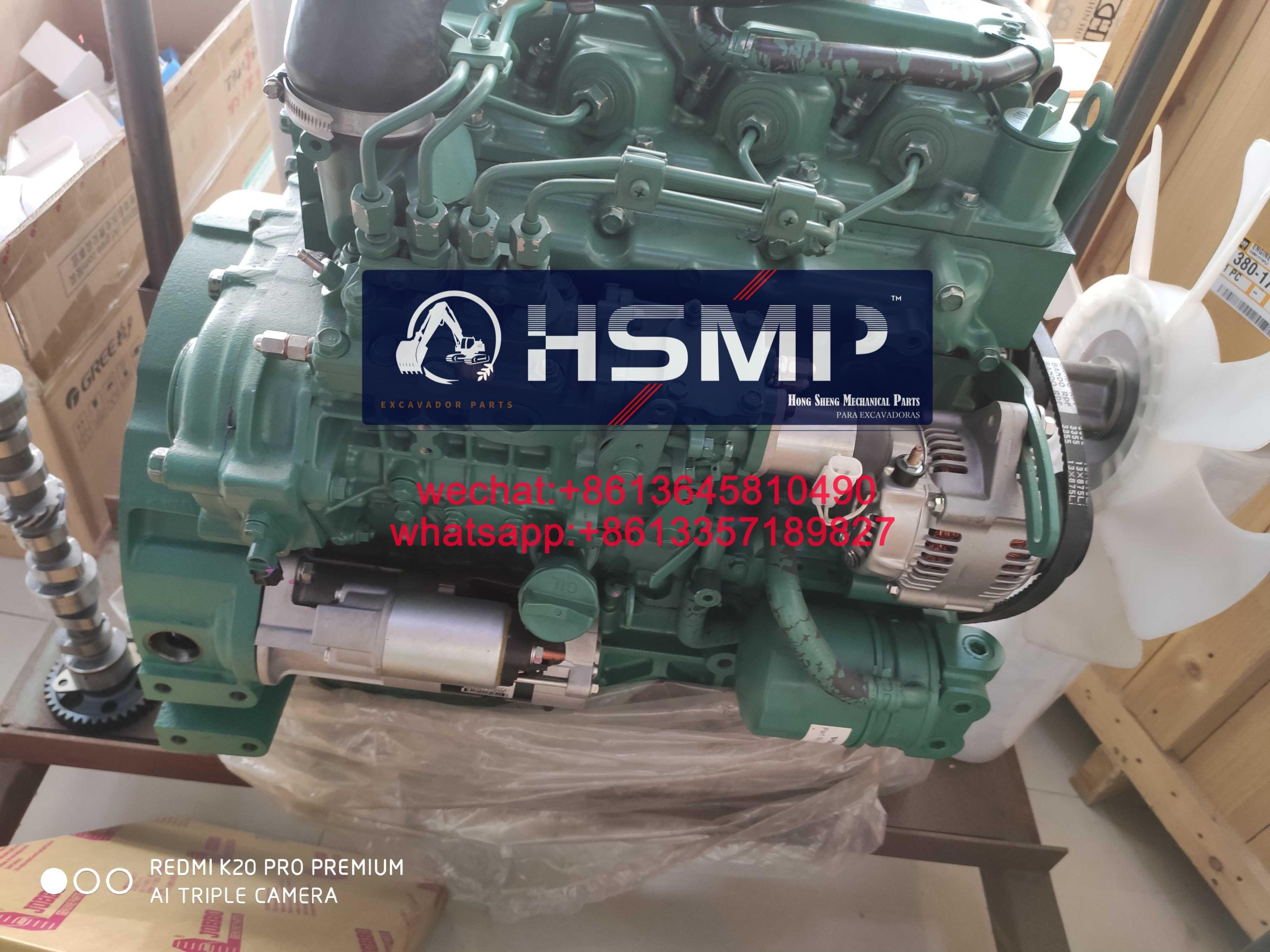 HSMP Excavator Parts China