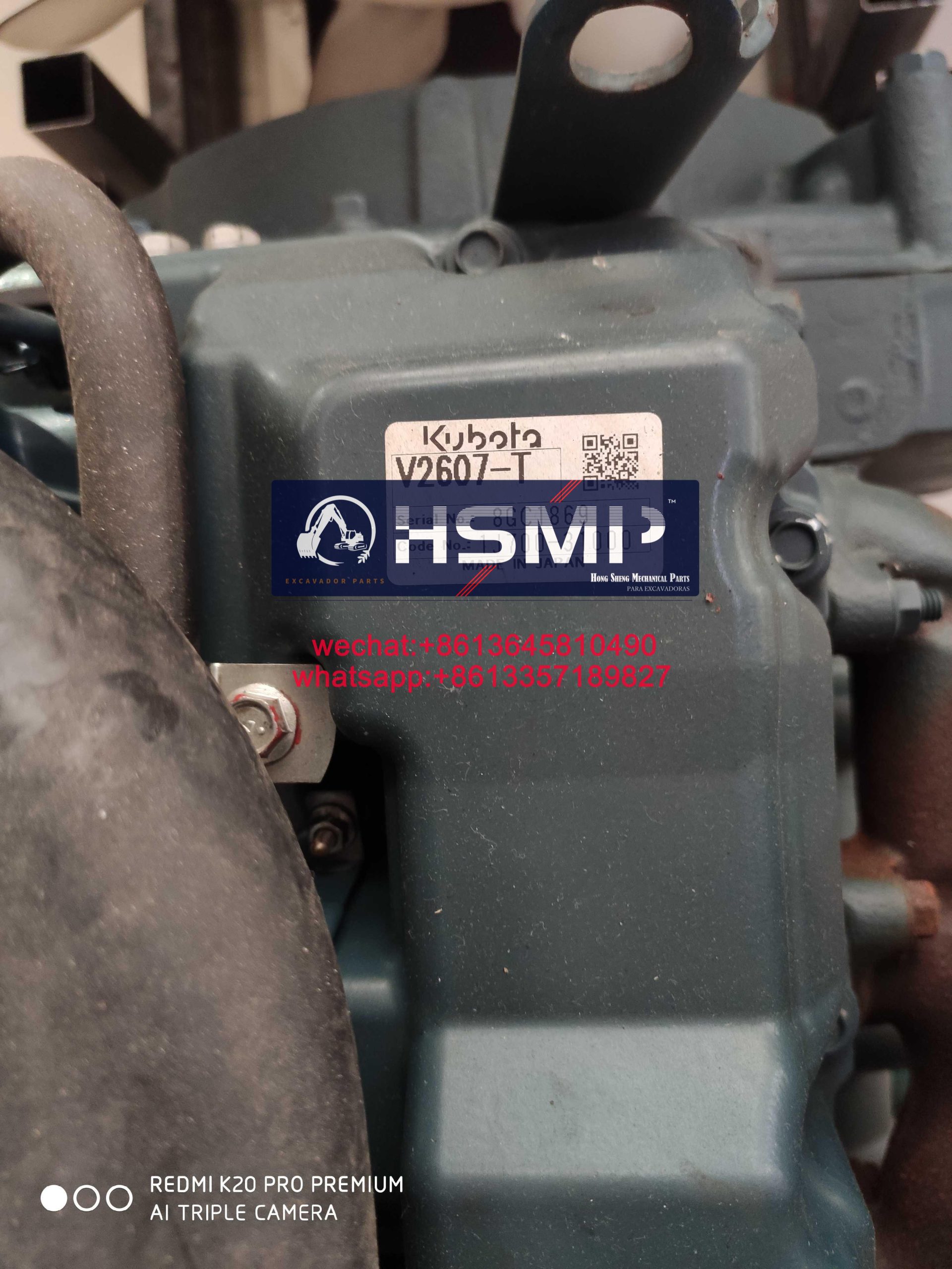 HSMP Excavator Parts China