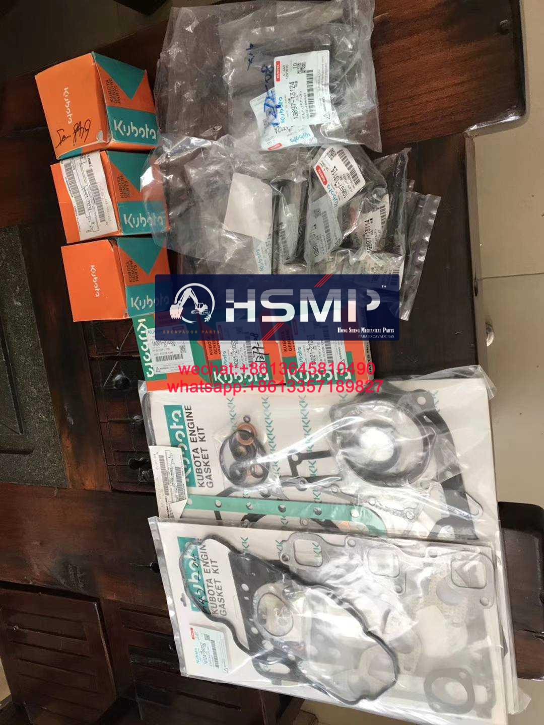 04-79-1.jpg HSMP Kubota Engine V1505/D1105 Cylinder Head & Head Gasket & Valve Cover Gasket & Full Gasket Set Part No 1G063-03310/16261-03310