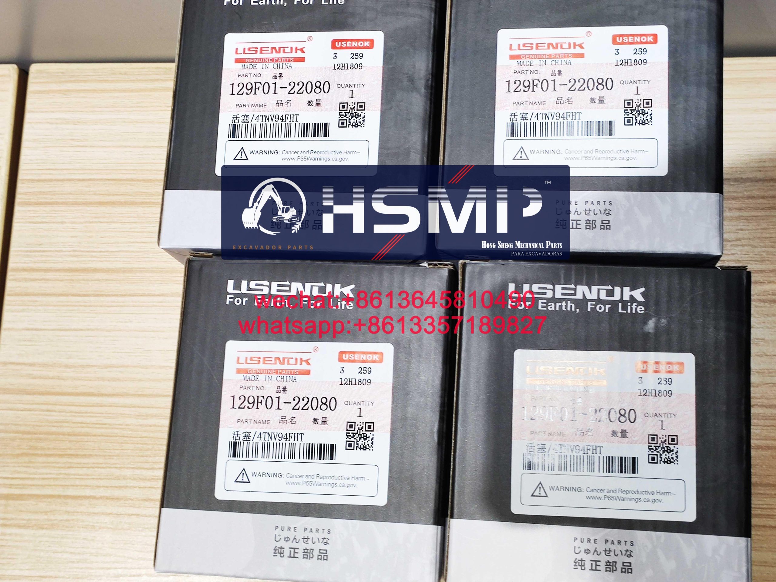 05-106-scaled-1.jpg HSMP Yanmar Engine 4TNV94 Piston Ring & Cylinder Liner Part No 129F01-22080