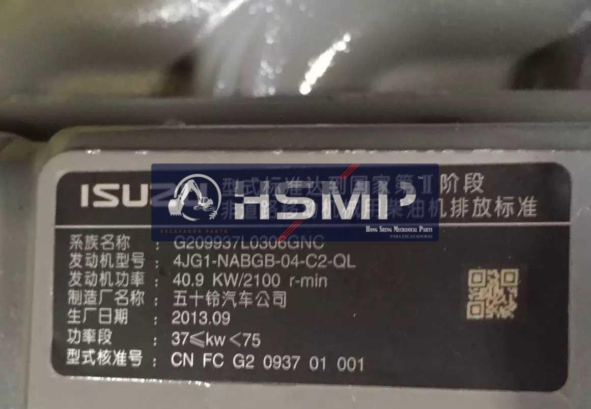 Recambios para excavadoras HSMP, China