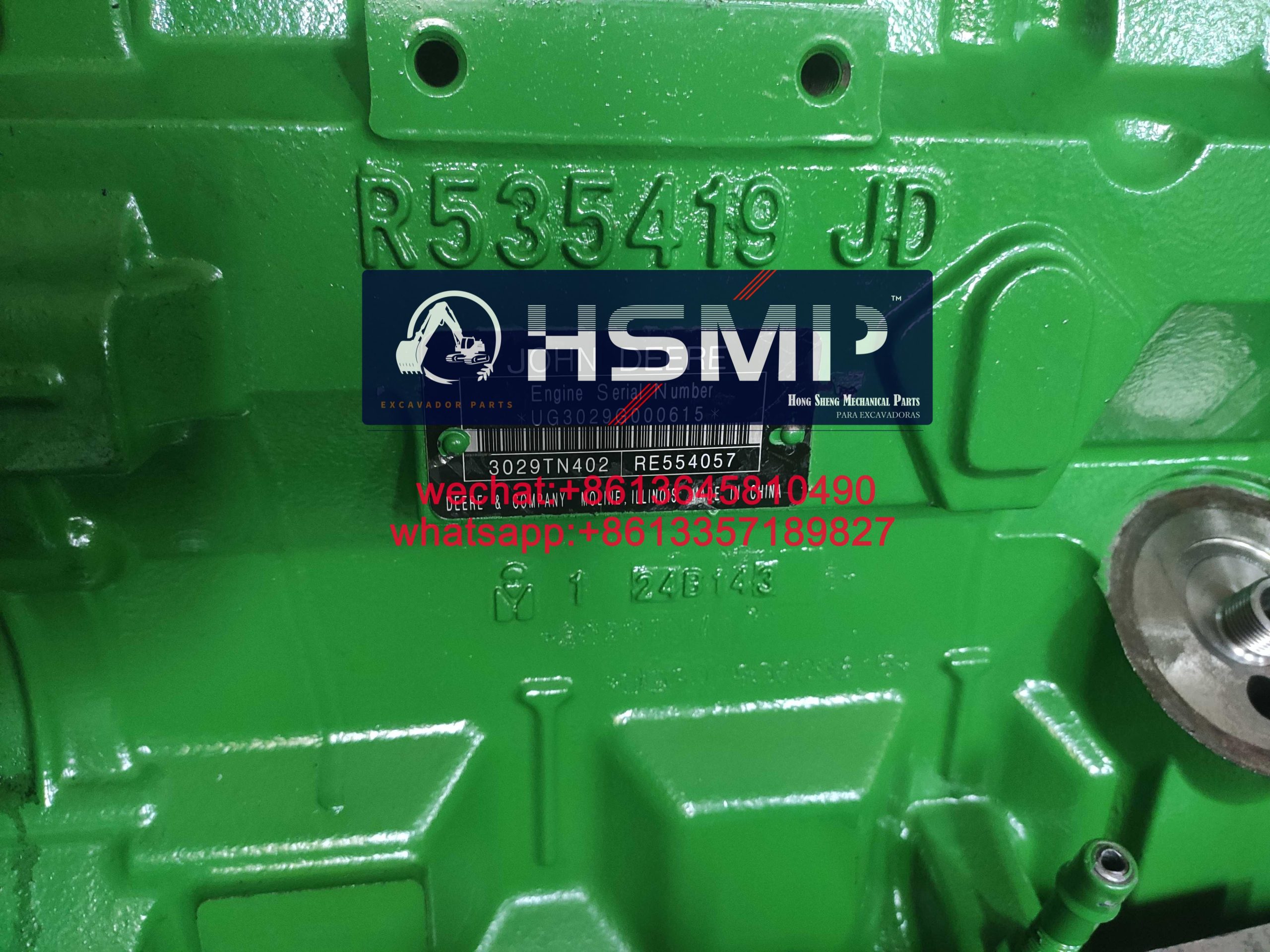 HSMP Excavator Parts China